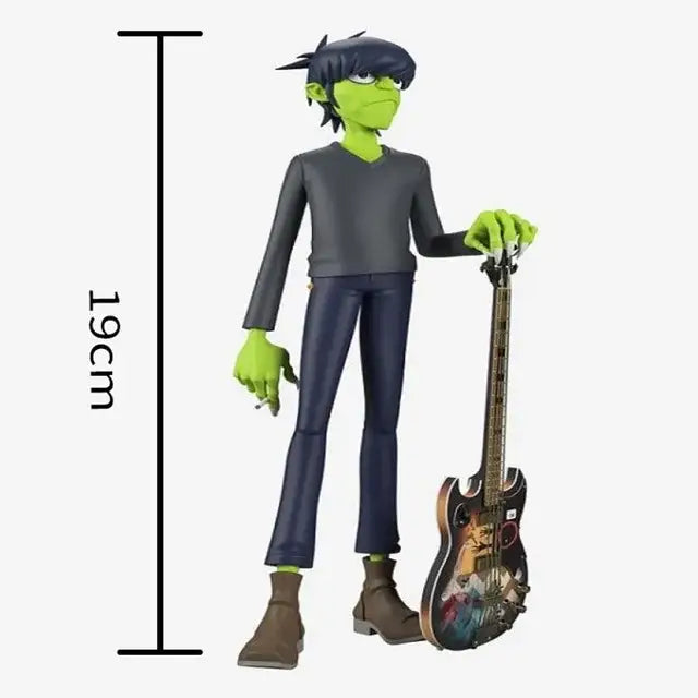Gorillaz band resin action figure set bedroom collectible decor