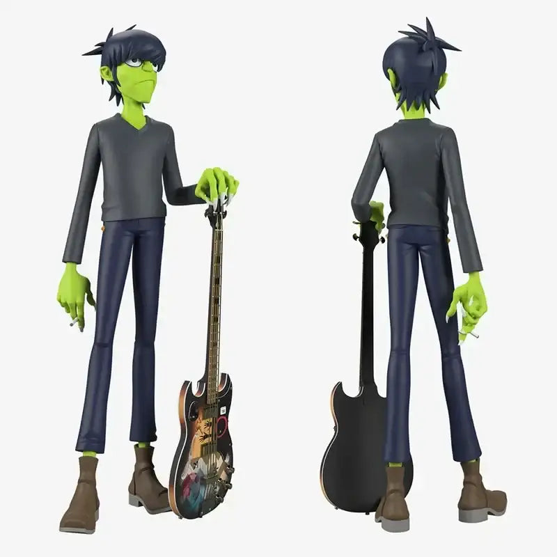 Gorillaz band resin action figure set bedroom collectible decor