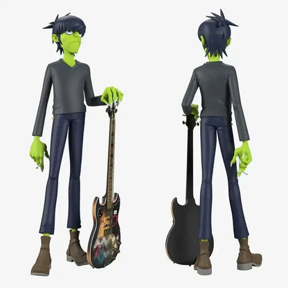 Gorillaz band resin action figure set bedroom collectible decor