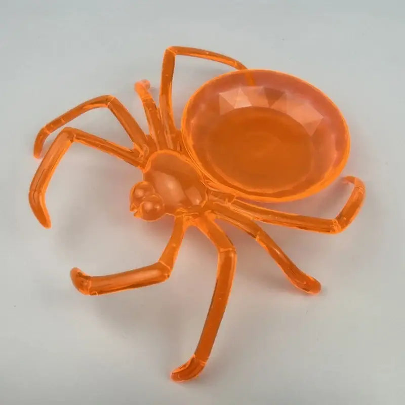 Gothic gemstone skull spider tray dining room candy storage plate
