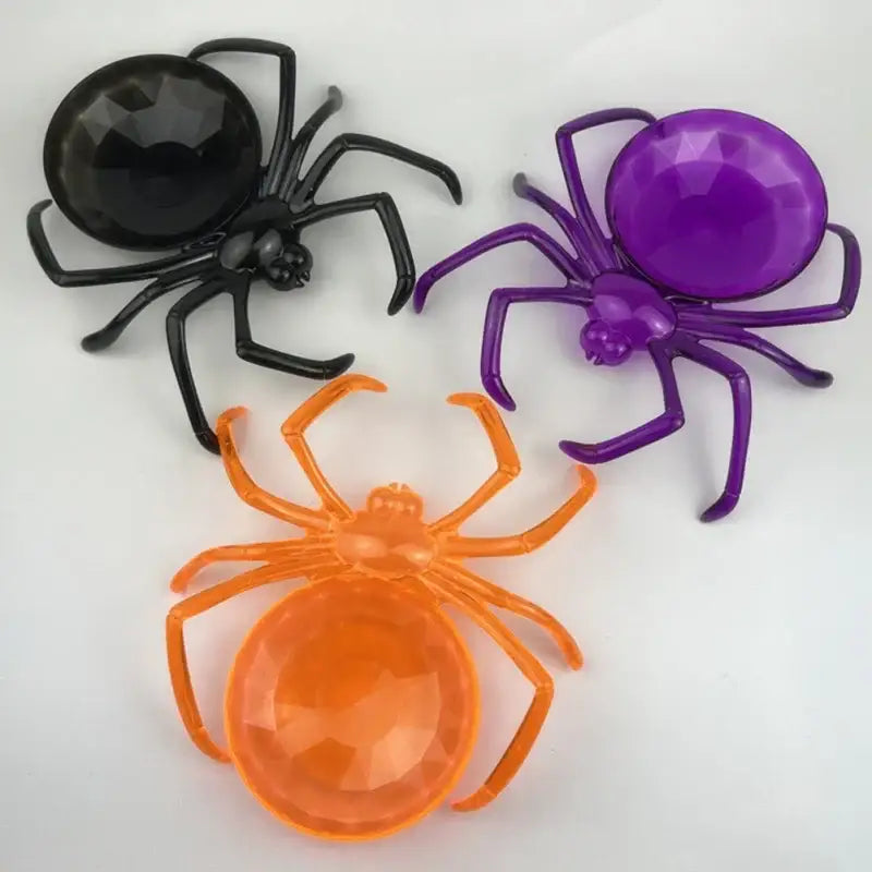 Gothic gemstone skull spider tray dining room candy storage plate