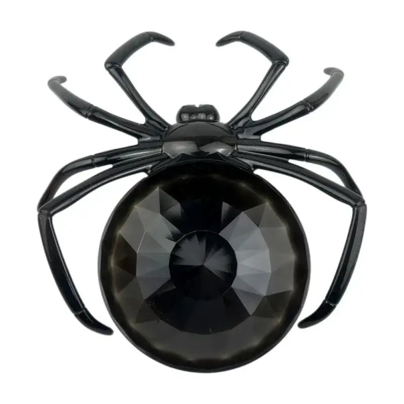 Gothic gemstone skull spider tray dining room candy storage plate