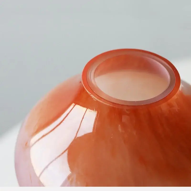 Gradient glass vase set of 2 living room gourd flower holder