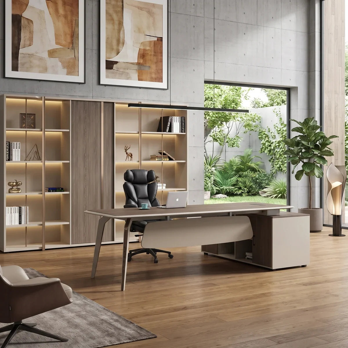 Grafton · Modern L-Shaped Desk