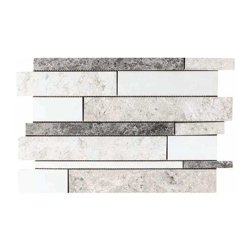 Granada Blend Polished Slides Marble Mosaics 11x17