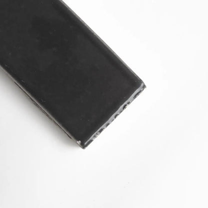 Graphite Mist Glossy Ceramic Tiles 2 1/8x7 1/2