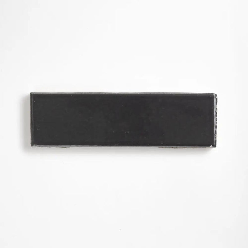 Graphite Mist Glossy Ceramic Tiles 2 1/8x7 1/2