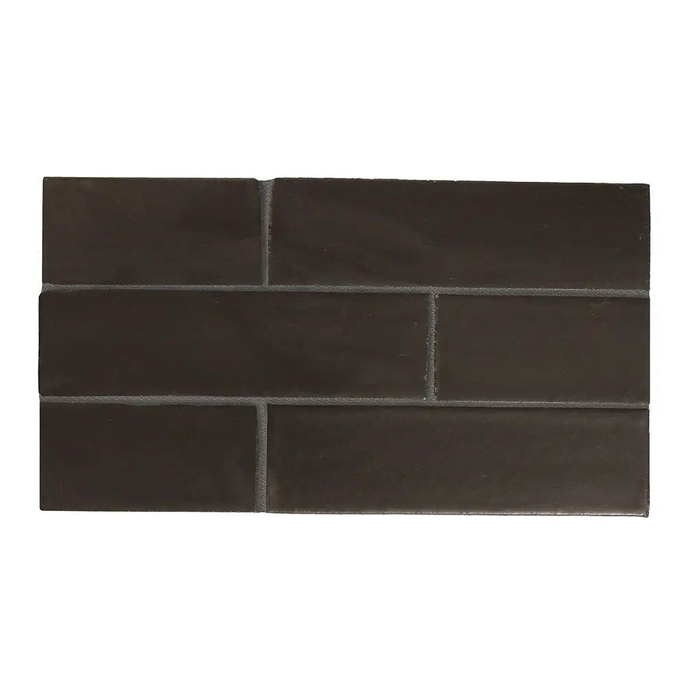 Gray Ash Matte Glazed Terracotta Tiles 2 1/8x7 1/2