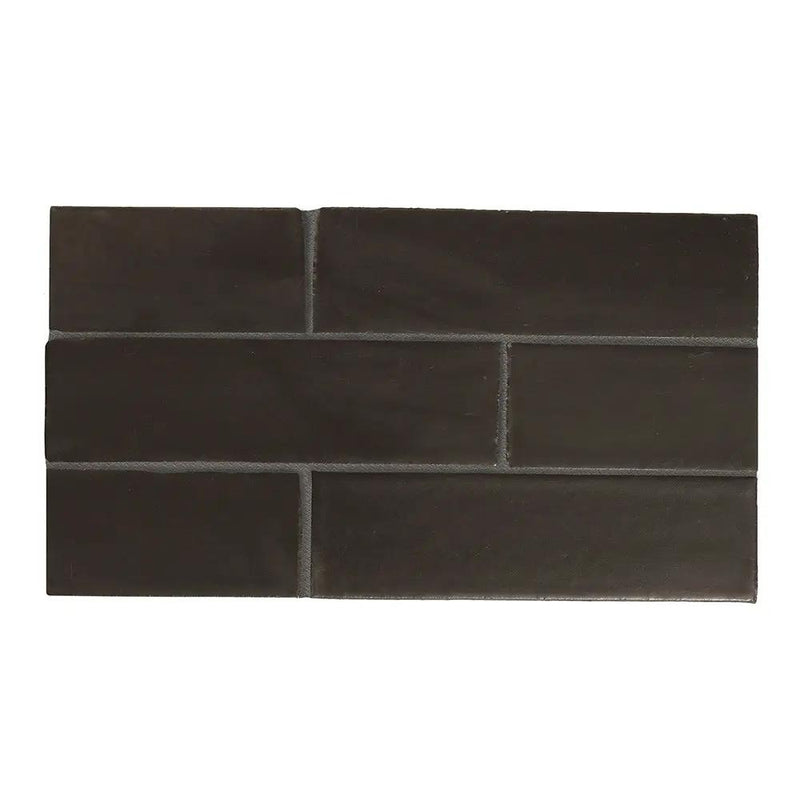 Gray Ash Matte Glazed Terracotta Tiles 2 1/8x7 1/2