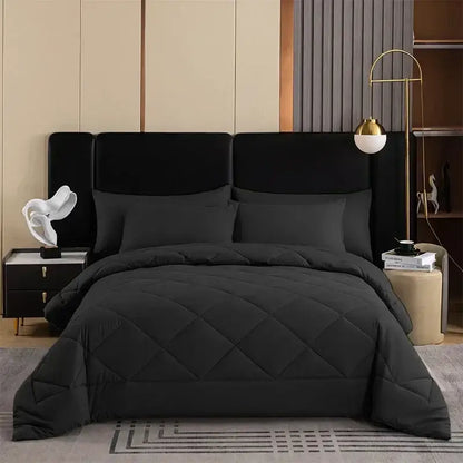 Gray diamond quilted king size quilt set bedroom bedding