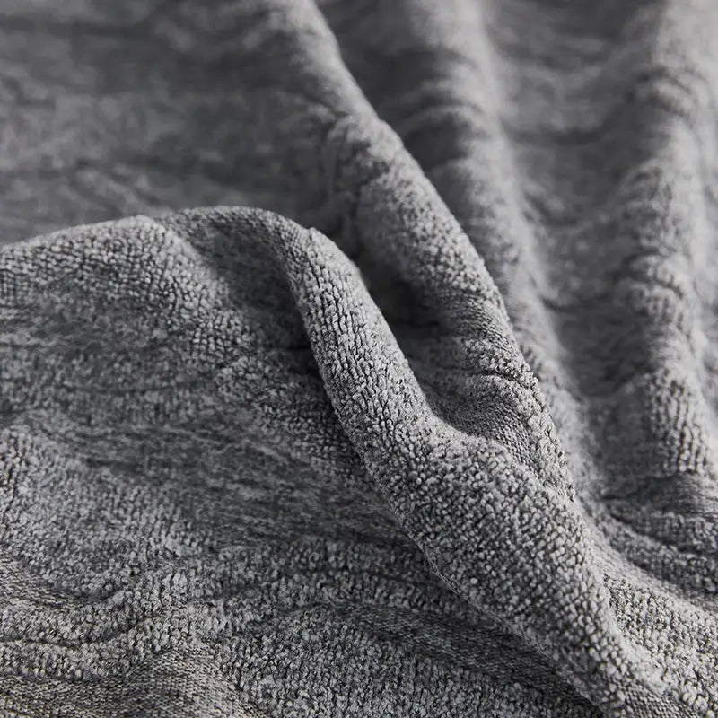 Gray jacquard sofa seat cover living room furniture protector