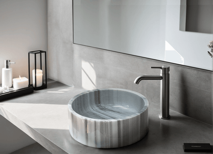 Gray Marble Sink