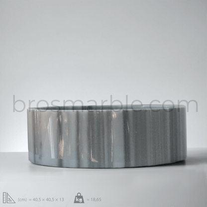 Gray Marble Sink