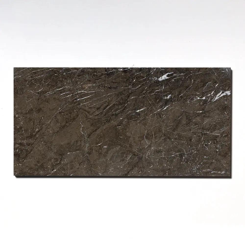 Gray Polished Marble Tiles 12x24