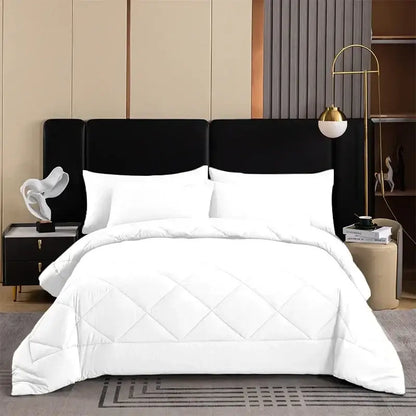 Gray quilted cozy quilt set bedroom soft comforter