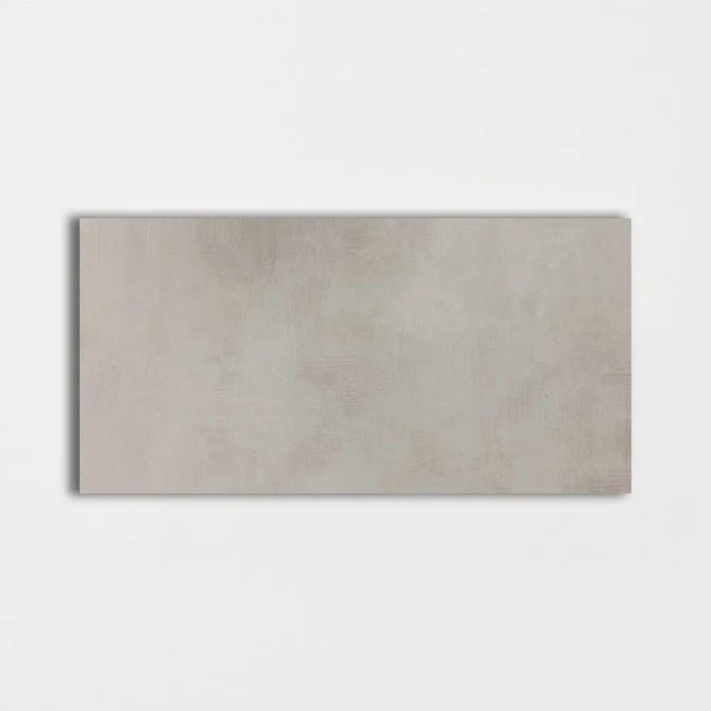 Gray Rectified Concrete Look Porcelain Tiles 12x24