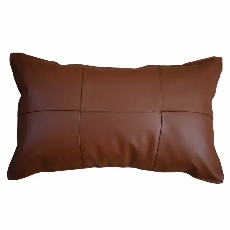 Gray & white faux rex rabbit fur cushion cover living room throw pillow