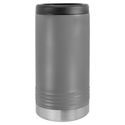 Stainless Steel Slim Beverage Holder | 12 oz | Customizable | RCK Creations & More