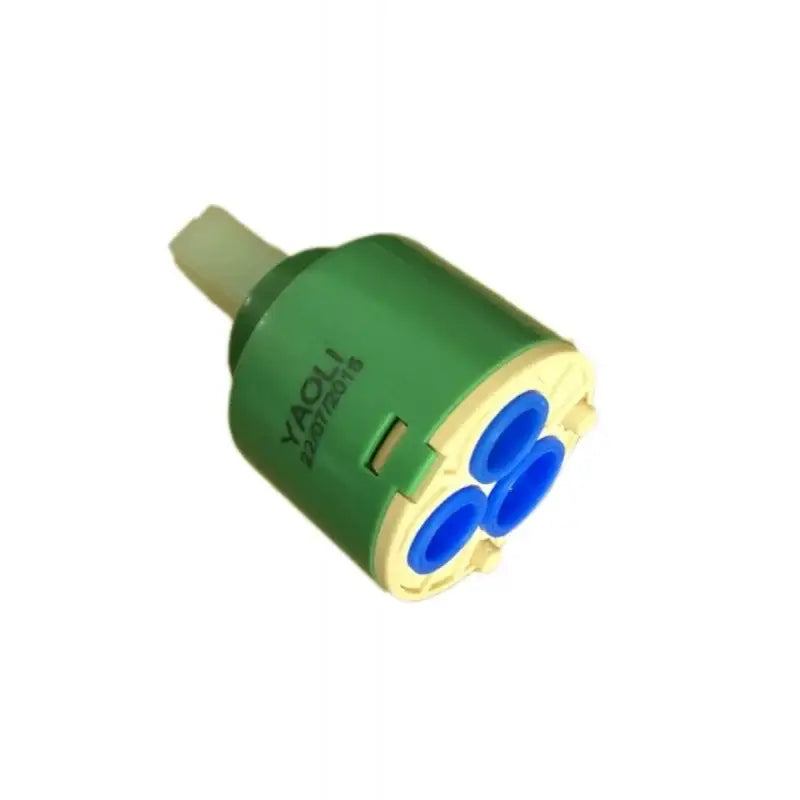 Green and beige 40mm ceramic faucet cartridge kitchen valve replacement