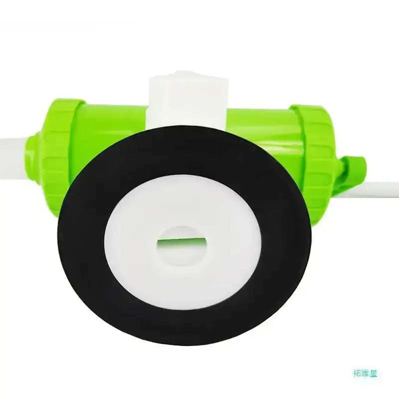 Green and white 2lbs plastic sausage maker with funnel tubes kitchen tool