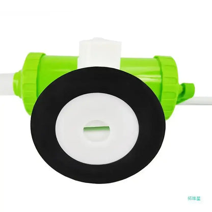 Green and white 2lbs plastic sausage maker with funnel tubes kitchen tool