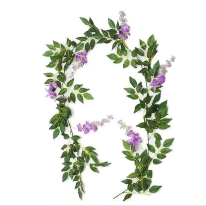 Green and white artificial flowers garden wedding arch decor
