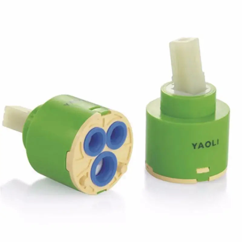 Green and yellow ceramic cartridge 3-year warranty kitchen faucet mixer