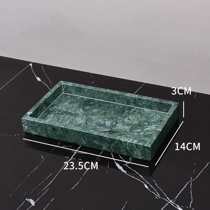 Green marble bathroom set with gold accents bathroom accessories