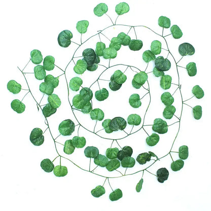Green silk artificial ivy hanging garland garden decor