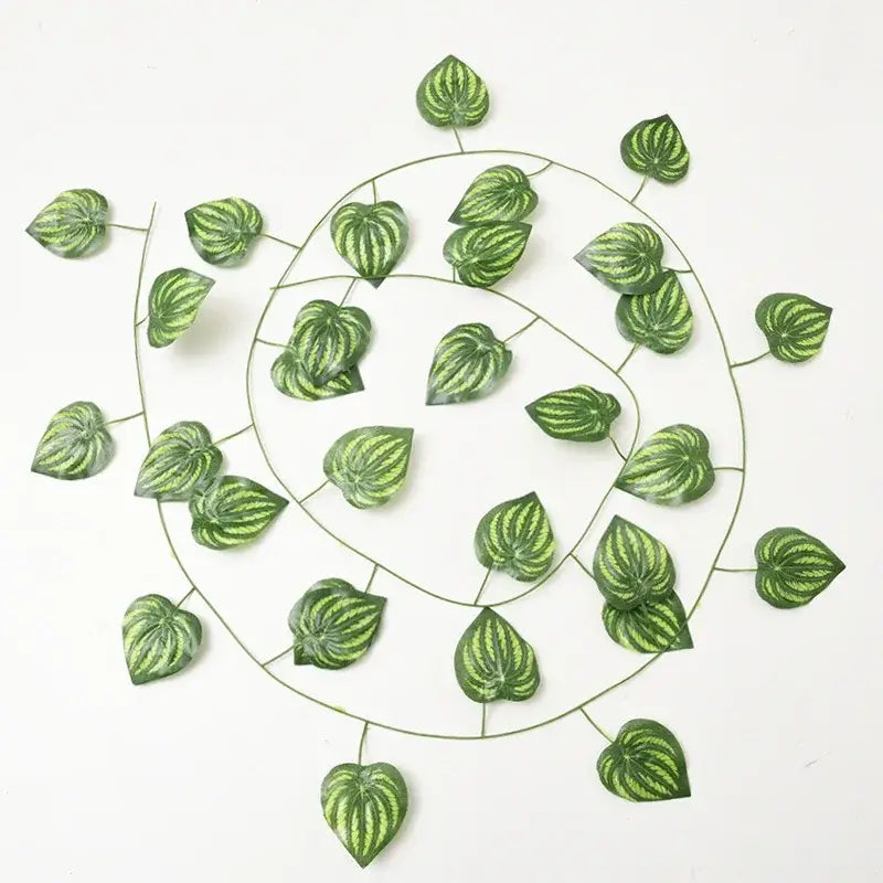 Green silk artificial ivy hanging garland garden decor