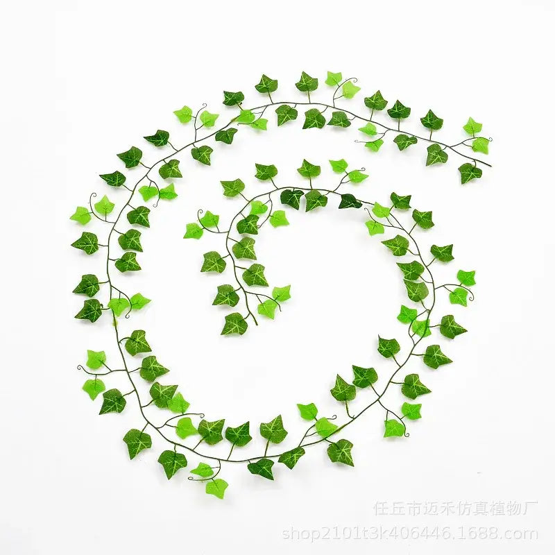 Green silk artificial ivy hanging garland garden decor