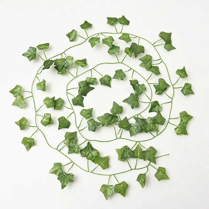 Green silk artificial ivy hanging garland garden decor