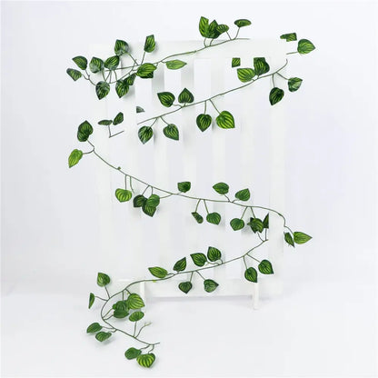 Green silk artificial ivy hanging garland garden decor