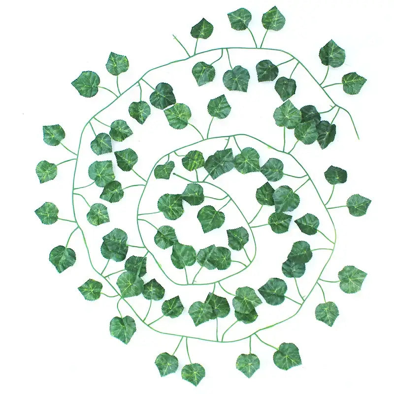 Green silk artificial ivy hanging garland garden decor