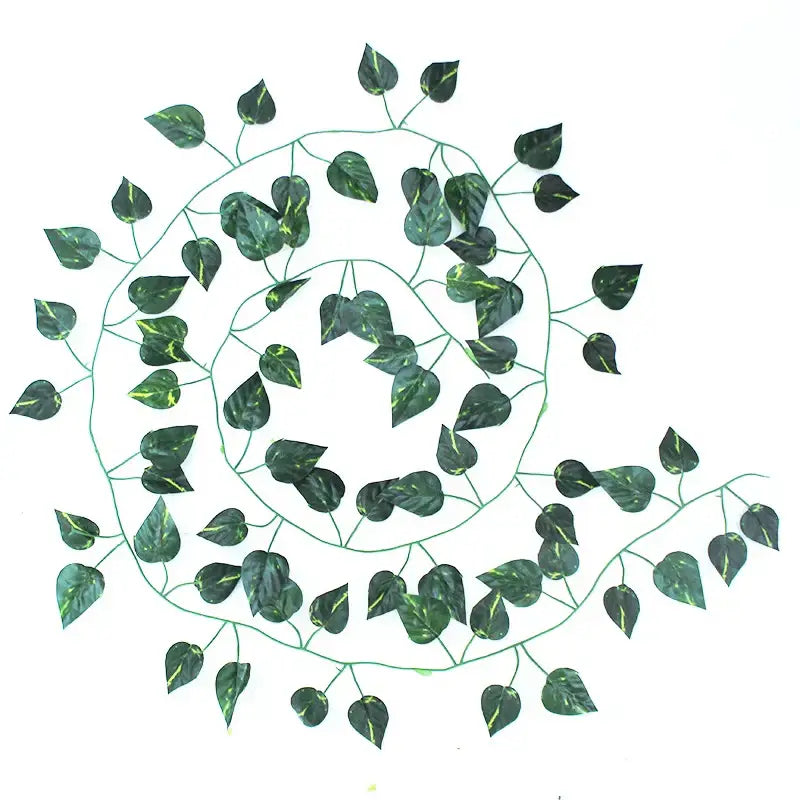 Green silk artificial ivy hanging garland garden decor