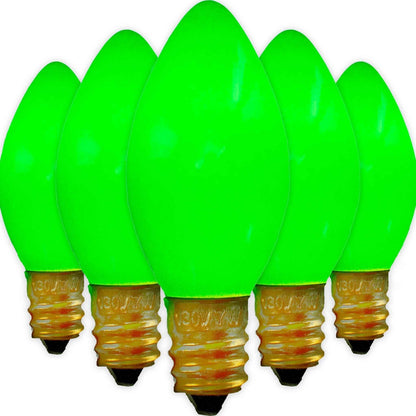 Green Solid Ceramic Lights