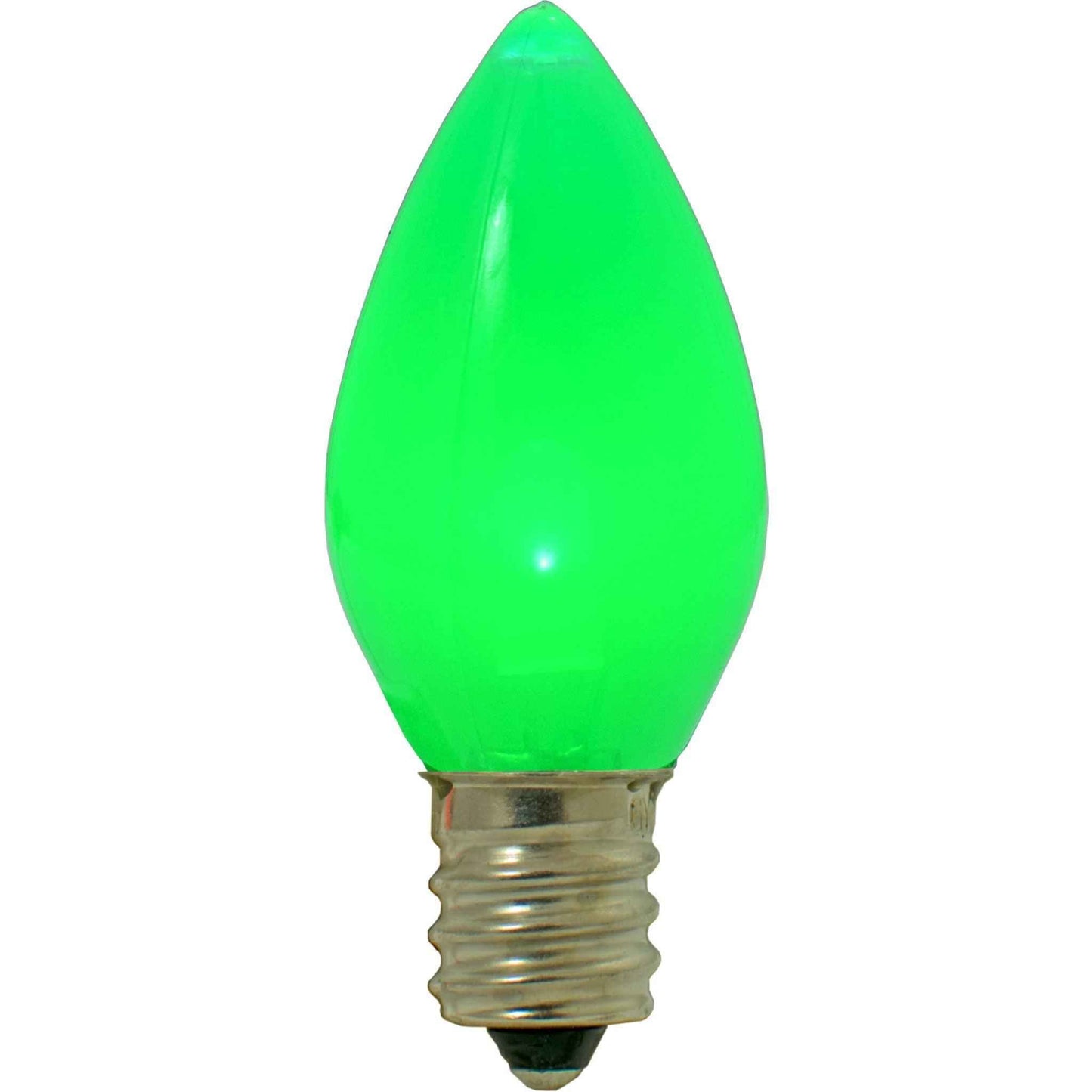 Green Solid LED Light Bulbs