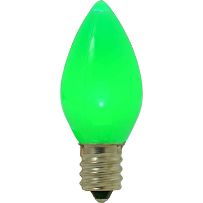 Green Solid LED Light Bulbs