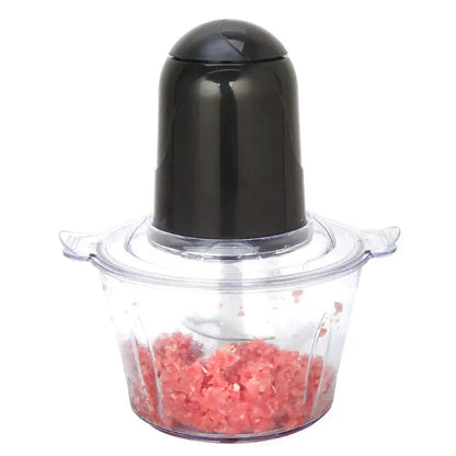 Green stainless steel electric meat grinder set of 3 kitchen processor