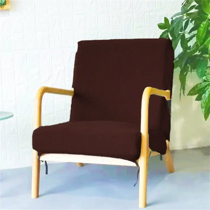 Green textured jacquard elastic seat covers dining room chair slipcover