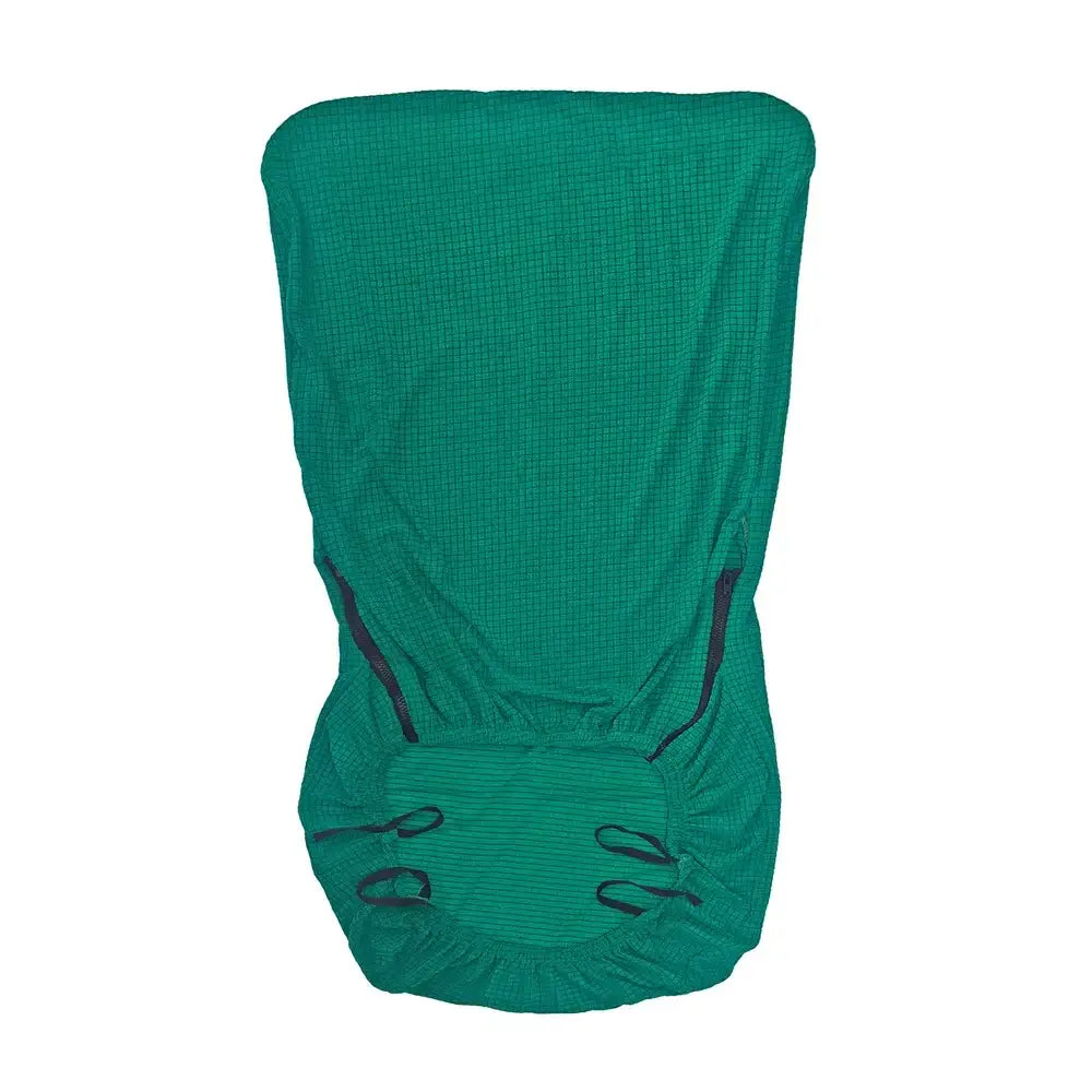 Green textured jacquard elastic seat covers dining room chair slipcover