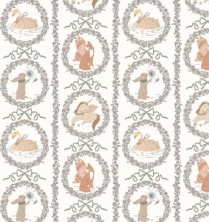 Layce Wallpaper by Painted Hawk Design