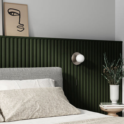 Paintable Wide Ribbed Wall Panels