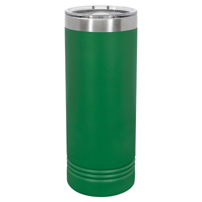 Skinny Tumbler with Slider Lid | 22 oz | Multiple Colors | Customizable | RCK Creations & More