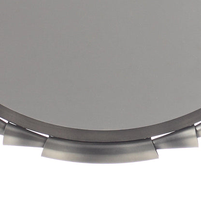 Grey Modern Classic Sunset Wall Mirror