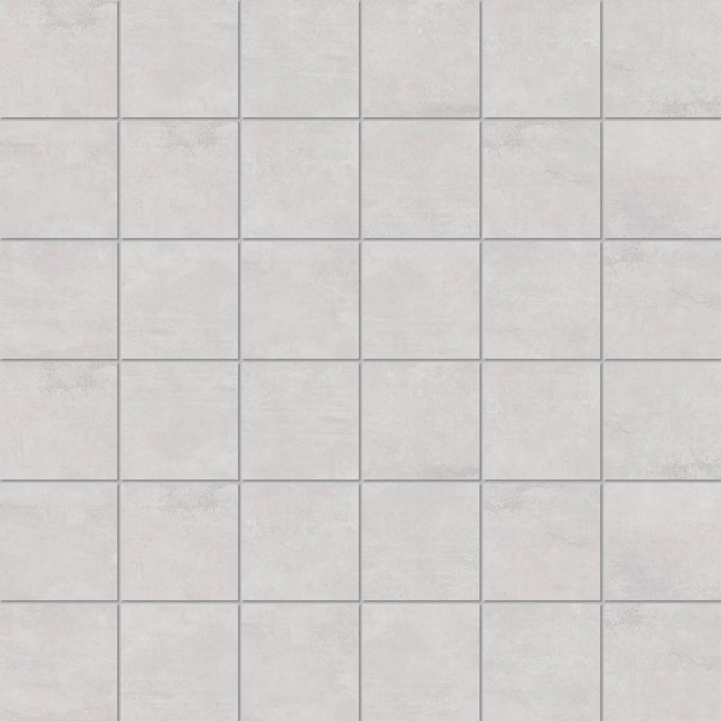 Portland Grey Mosaic A Concrete Look Porcelain Mosaics 12x12