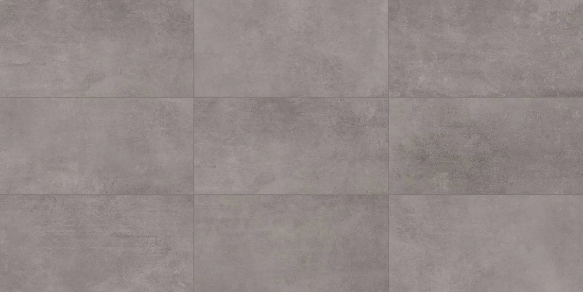 Portland Grey Concrete Look Porcelain Tiles 12x24