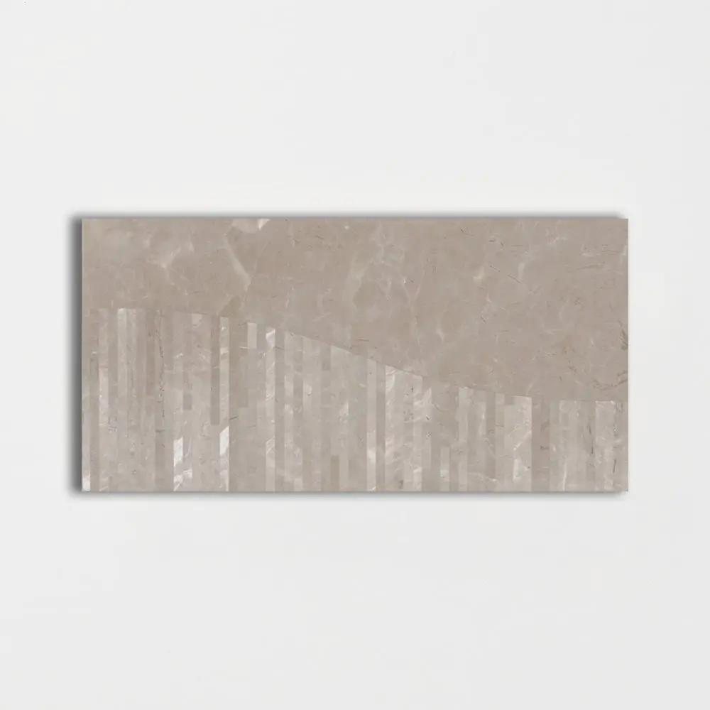 Gris Fawn Polished Midtown Marble Patterns 12x24