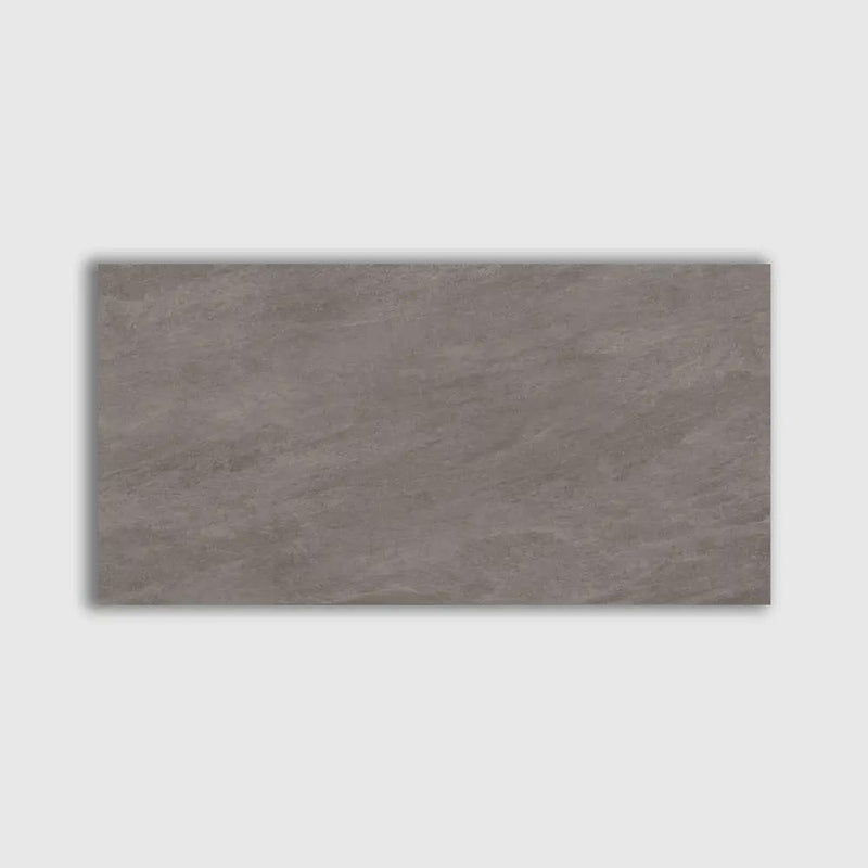Gris Oscuro Natural Slate Look Porcelain Tiles 12x24