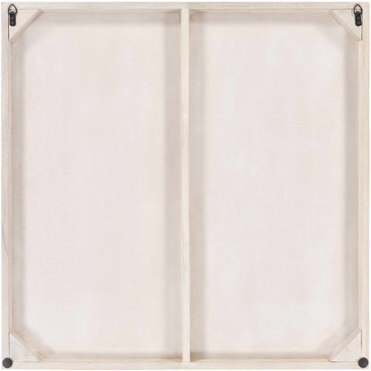 Garnet White Mosaic Starburst Wall Art - Clearance